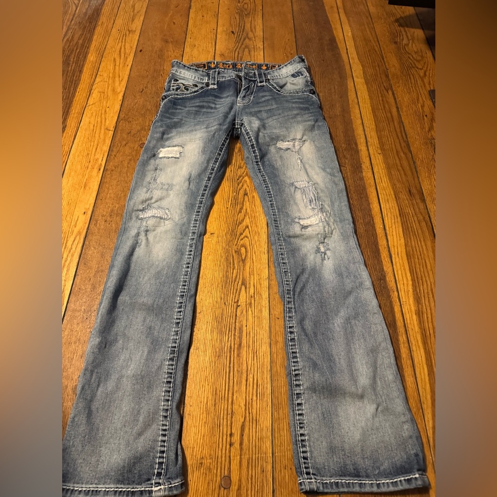 Men’s rock revival jeans